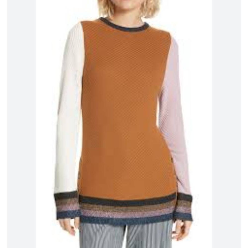 Apiece Apart Almeria Button Hem Sweater sz Small